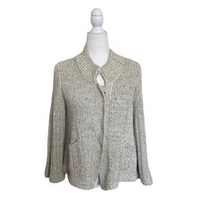 Habitat Ivory Open Front Cardigan Sweater